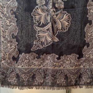 Brooks Brothers 346 wrap/scarf. 80”/27.5”. 100% wool.